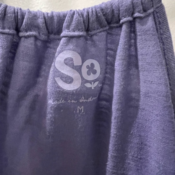 SO Brand Light Purple Spaghetti Strap Tank with Lace Front - Picture 3 of 3